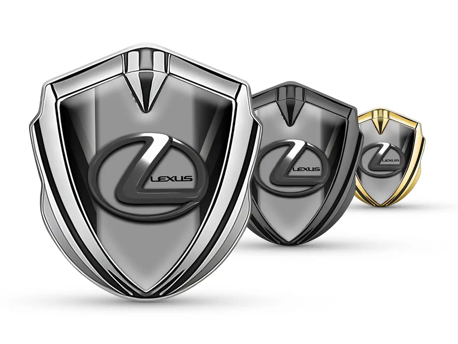 Lexus Silikon Emblem Abzeichen Minimaler Stil Universell